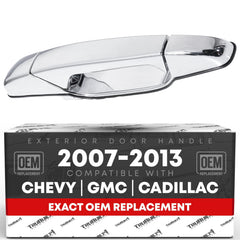 T1A front passenger door handle showing packaging and brand, for reliable replacement