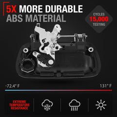 T1A handle installed on Toyota Tundra demonstrating seamless OEM fit