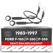 T1A front packaging showing both left and right tailgate cables and part numbers