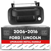 T1A tailgate handle front view showing OEM fit and clean finish benefit