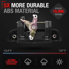 T1A installed on a Toyota Tacoma tailgate, restores latch function quickly
