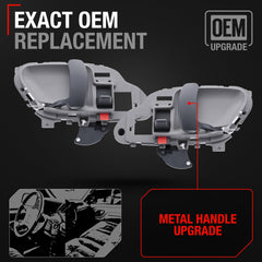 T1A textured gray finish close-up highlighting durable metal texture and scratch resistance