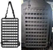 TACNEX panel front view showing MOLLE layout and durable finish for organized storage