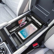 TACOBRO front view of organizer tray showing clean fit and easy access benefit