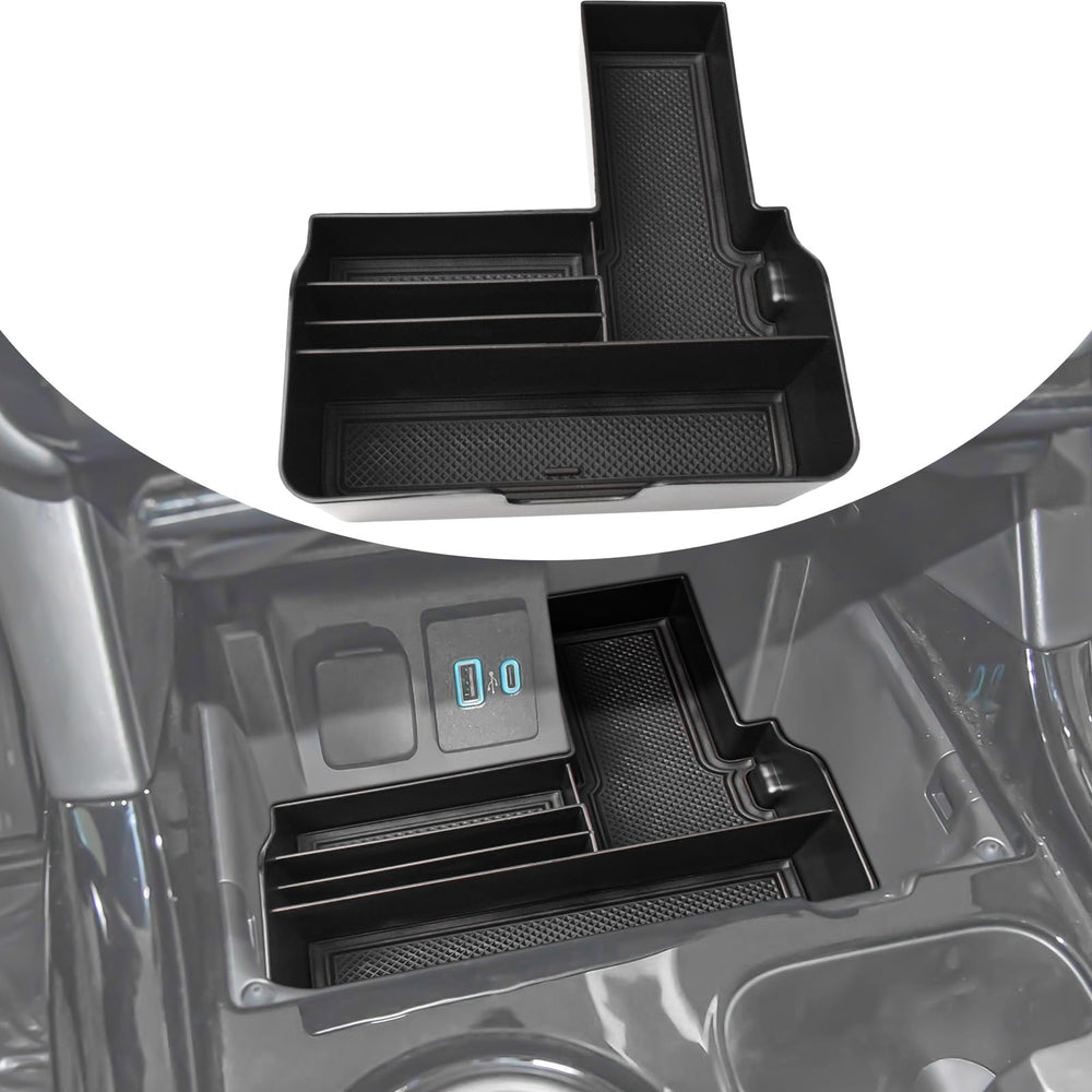 TACOBRO front view of tray showing clean OEM-like fit and instant organization