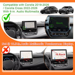 TACOBRO installed in Corolla showing how the tray integrates and improves access