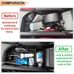 TACOBRO side profile shows tight fit, eliminates rattling in console