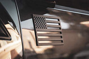 Tactilian front badge showing correct orientation and visible paint-through benefit