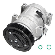 TadaMark compressor front view showing complete unit and fitment benefit