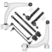 TadaMark front control arm kit packaging showing complete eight-piece set and benefit of all-in-one replacement