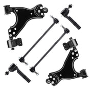 TadaMark front lower control arms kit packaged showing complete set and ready-to-install benefit