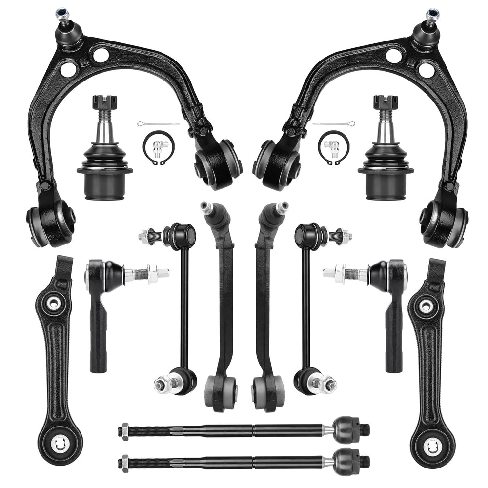 TadaMark front suspension kit packaging showing full 14-piece set and clear contents for easier installation
