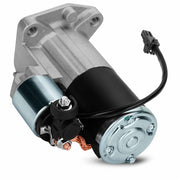 TadaMark starter front view showing mounting flanges and compact design for easy fit