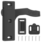 TAGLLY front view right-hand latch showing clean fit and secure closure