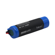 TAKOCI front view of replacement battery showing label and voltage for correct fit