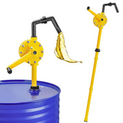 TALFIT front view of drum pump showing durable design and quick setup benefit