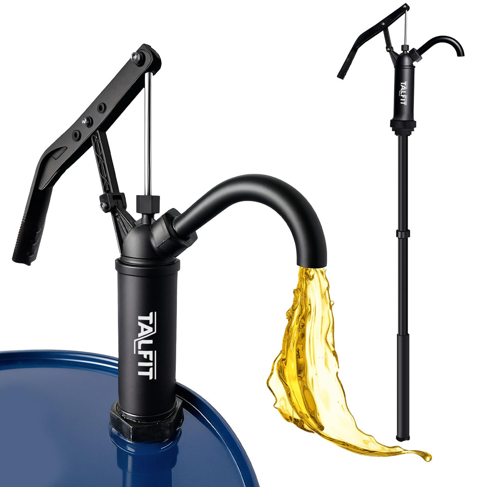 TALFIT front view of lever action pump showing durable PPS body and easy fit