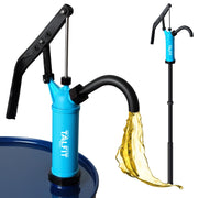 TALFIT front view of PP drum pump showing compact durable design and portability