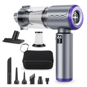 Talkfun front view with accessories showing compact design and portability benefit