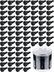 Tallew front view of 100-pack clips showing quantity and packaging benefit