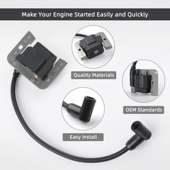 TANG ignition coil core and windings close-up showing quality materials and durability