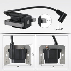 TANG ignition coil side connector terminals visible for secure electrical connection benefit