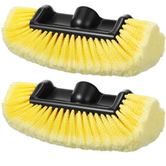Tanlade front profile brush head showing shape and wide coverage benefit