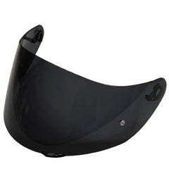 TAOHOM front view deep smoke visor showing tint and coverage for glare reduction