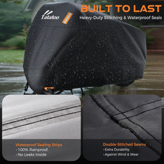 TATATOO closeup of waterproof 300D Oxford fabric showing durability