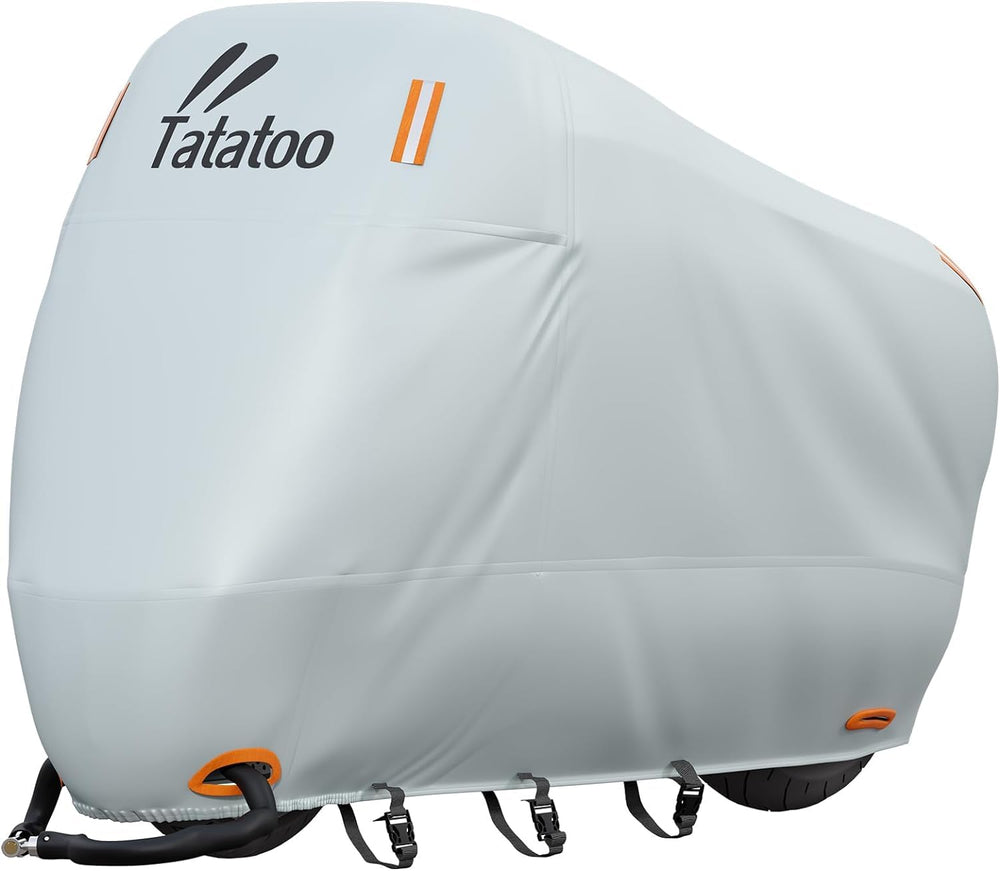 TATATOO front view showing full coverage and weather protection
