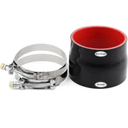 Taukealugs front view of straight reducer coupler showing clean finish and secure seal benefit