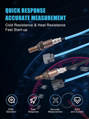 TAUTOY downstream sensor installed after catalytic converter showing emissions monitoring benefit