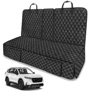 TAUYANG installed rear seat cover in Honda CR-V showing full protection and neat fit