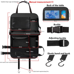 TCJJ tablet pocket in use holding a 10-inch device for passenger entertainment