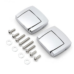 TCMI chrome latch side detail highlighting aluminum build and fit