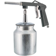 TCP Global spray gun front view showing durable body and professional control