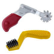 TCP Global spur and brush front view showing both tools for faster pad cleaning