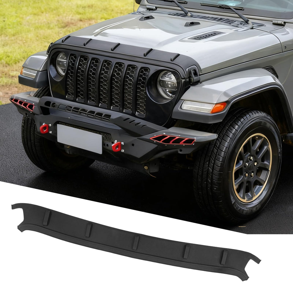 Tecbaba front view hood protector showing clean fit and front-end protection
