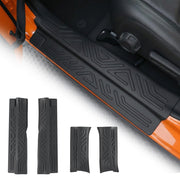Tecbaba exterior sill on Gladiator JT showing weather protection benefit