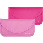 Techion front view of two Faraday bags showing compact protective design