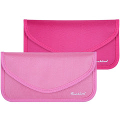 Techion front view of two Faraday bags showing compact protective design