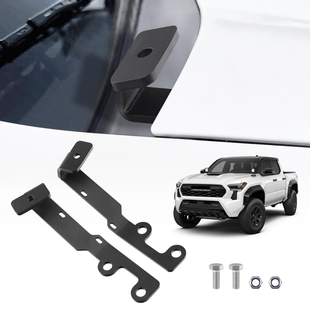 TECHPICCO front view of bracket pair showing precise fit and clean finish