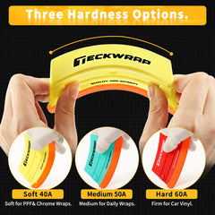 TECKWRAP felt edge detail protecting glossy surfaces from scratches