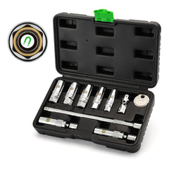TecoTek front view of closed case showing compact storage and portability