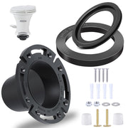 TeegRoow kit front view showing flange and seals, ensures leak-free replacement