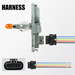 TEMSONE harness connector detail showing plug-and-play ease