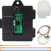 TENSSO front assembly showing replacement control unit and easy wiring benefit