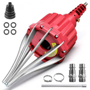 Teodute front view of pneumatic CV boot installation tool showing compact design and kit readiness