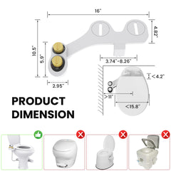 Terapaton bamboo-style knob controls view offering easy pressure and mode control