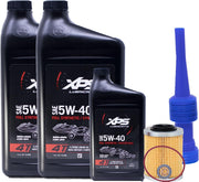 THE EDWARDS MOTORSPORTS & RVS COMPANY oil change kit front view showing all parts and quick convenience